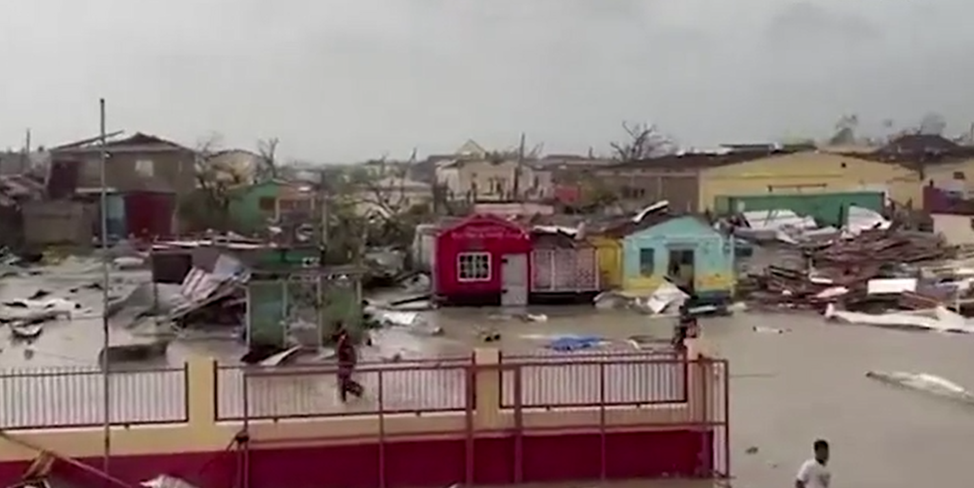 牙買加災情。(互聯網)