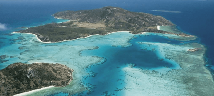郵輪人員起初不知婦人仍留在蜥蝪島未有登船。(互聯網)