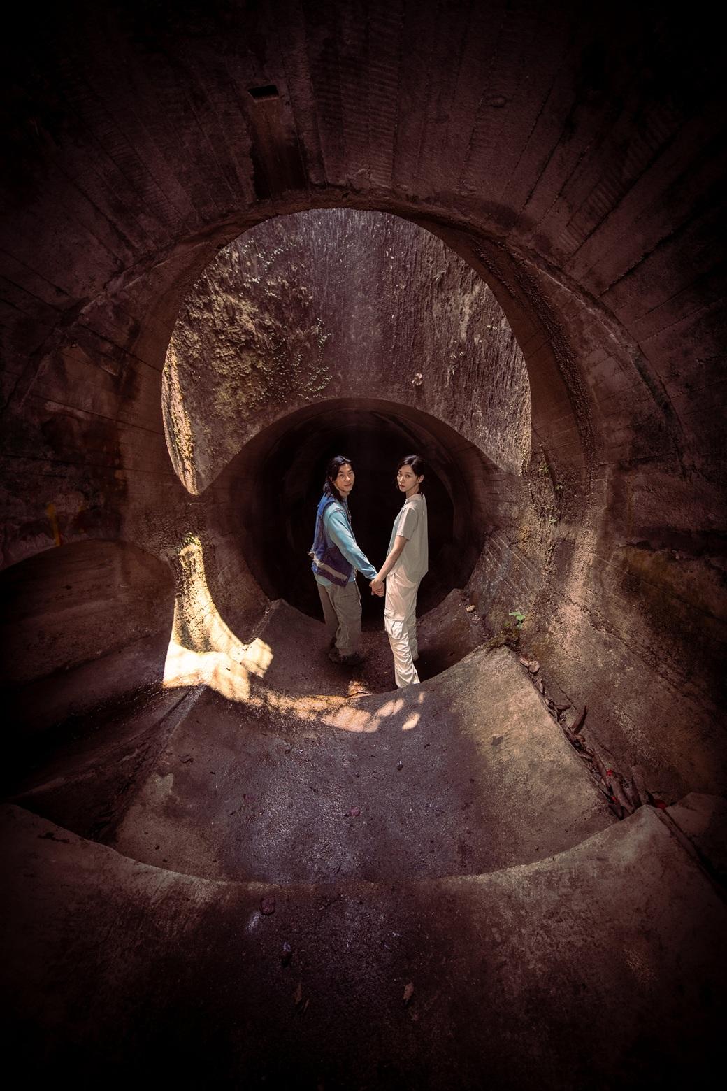 許光漢和袁澧林合演的《他年她日》,在田灣油庫取景拍攝。