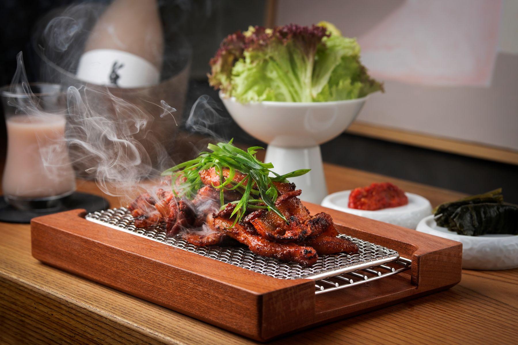 辣烤豬頸肉($188)