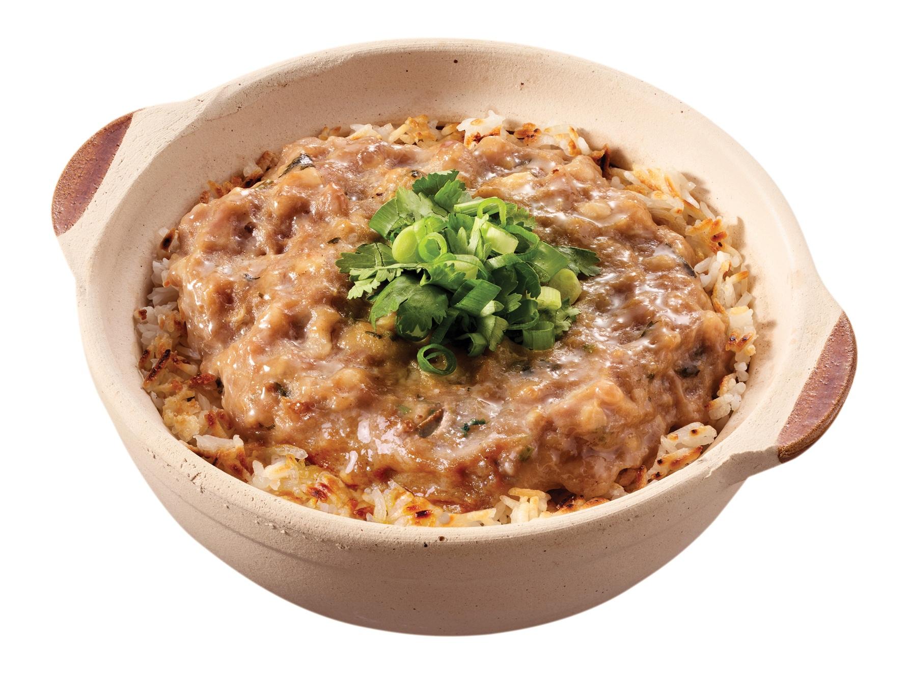 陳皮牛肉餅煲仔飯