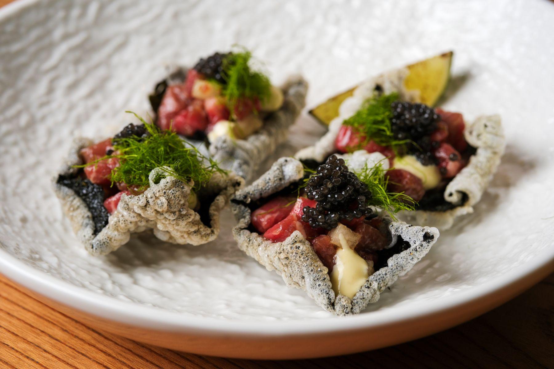 韓式牛肉他他($168)