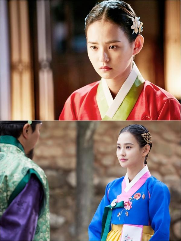 金允慧外型宜古宜今,古裝扮相仙氣十足。