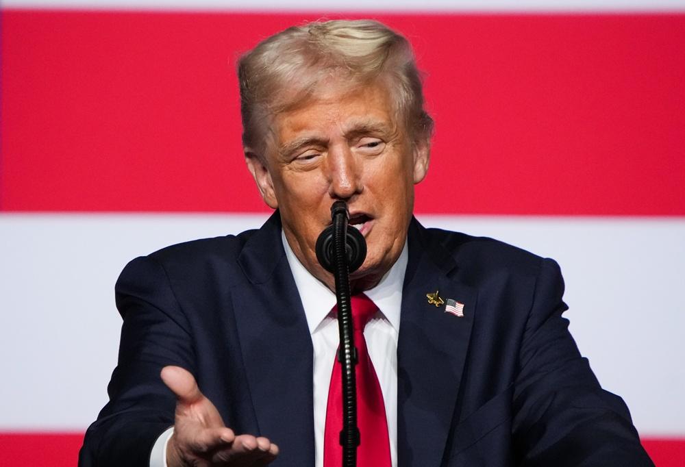 特朗普強調:「要令美國大豆,及其他農作物,再次偉大!」(AP)