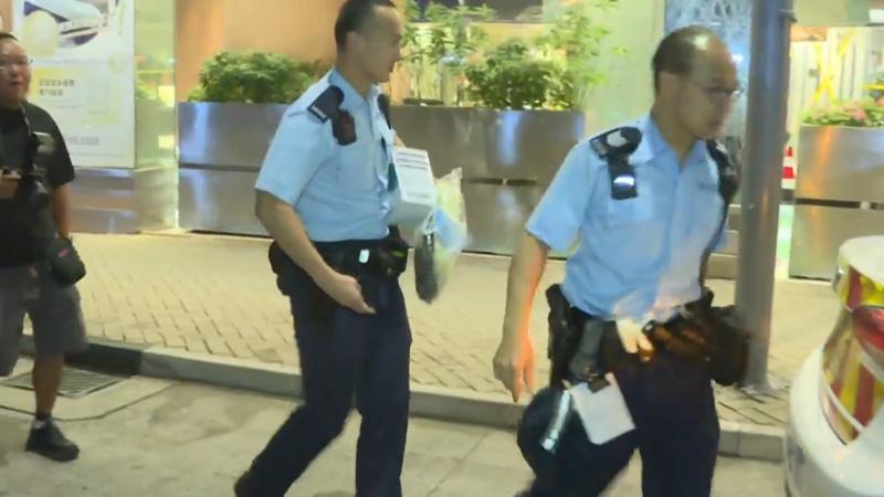 九龍城酒店男子昏迷送院亡,床上有血漬。(有線新聞截圖)