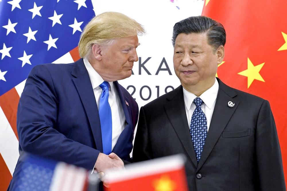 中方至今未確認中美元首會否在南韓會晤。(2019年6月。AP)