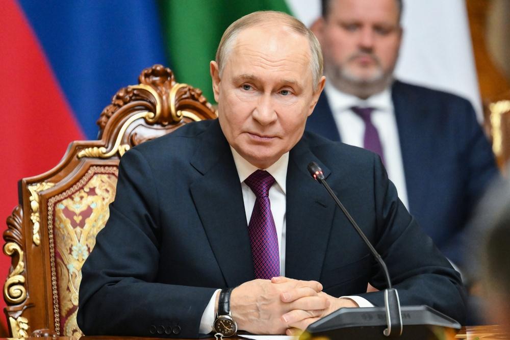 普京首次承認俄軍對亞塞拜疆客機空難有責任,致歉並願意賠償。(AP)