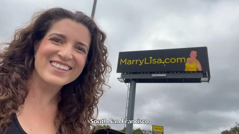 女子對交友軟件失信心改租巨型廣告牌,1個月收3500交友申請。(X)