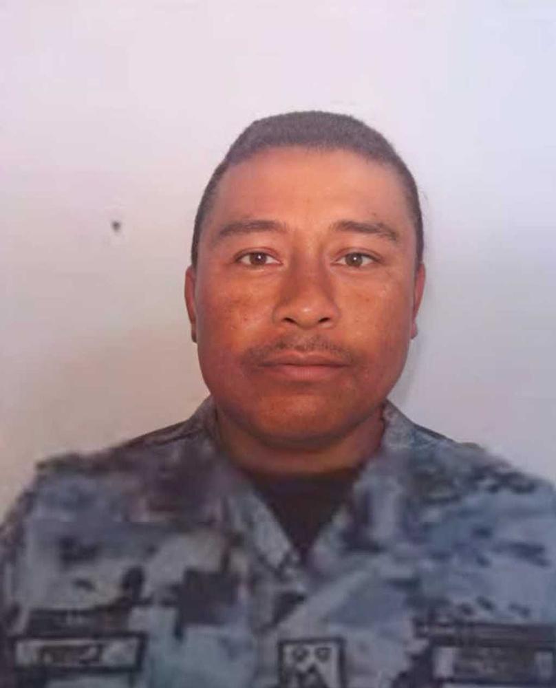 中士Yair Manuel Ramírez de la Cruz逃亡4天被捕。(X)