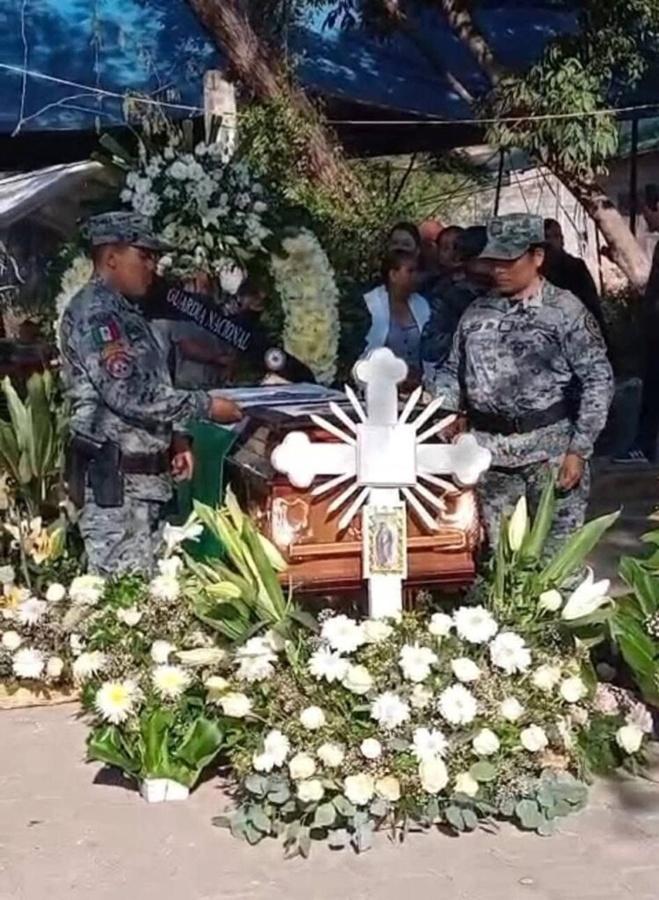 Stephany Carmona Rojas的喪禮。(X)