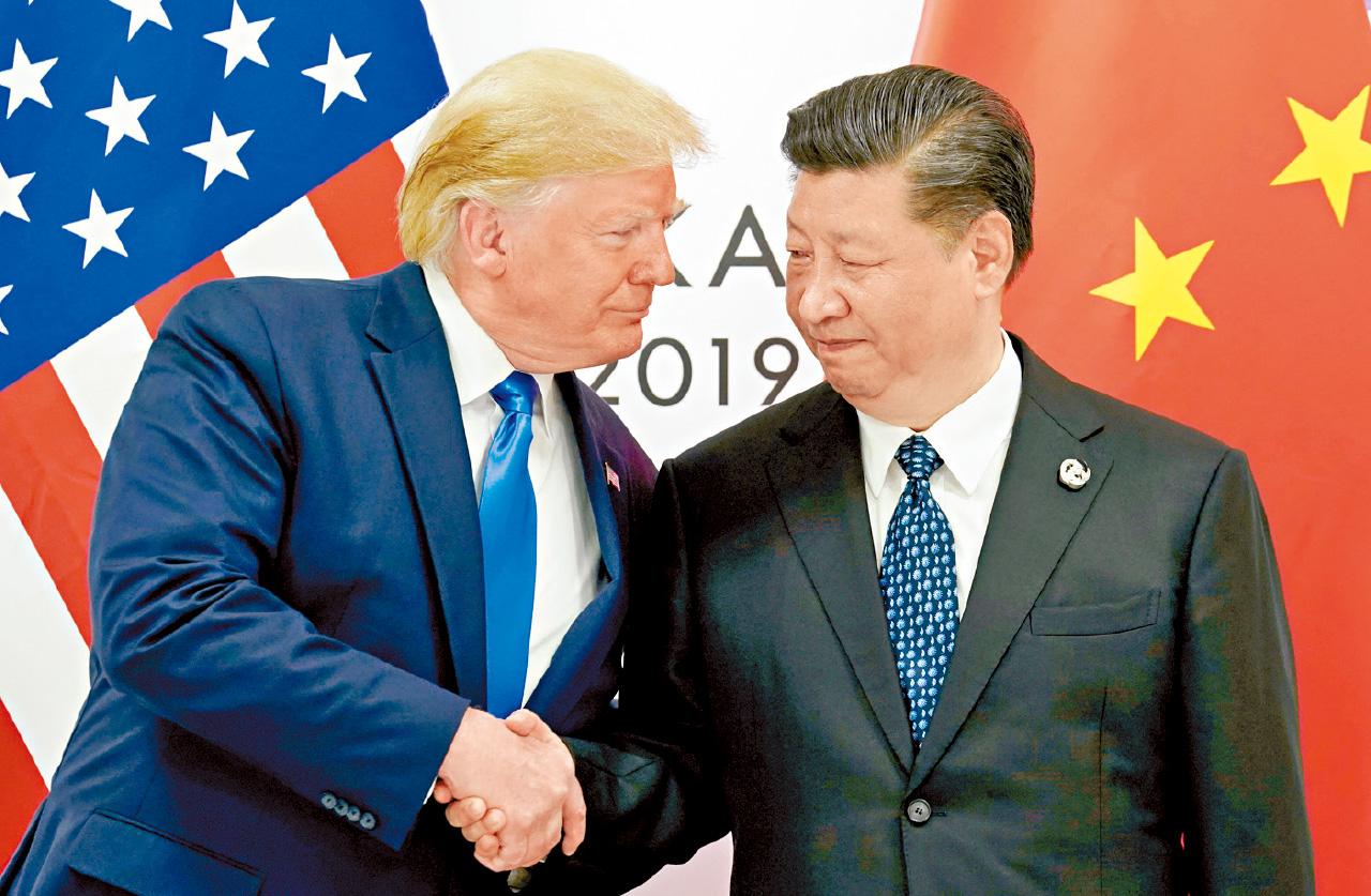 美國總統特朗普 國家主席習近平