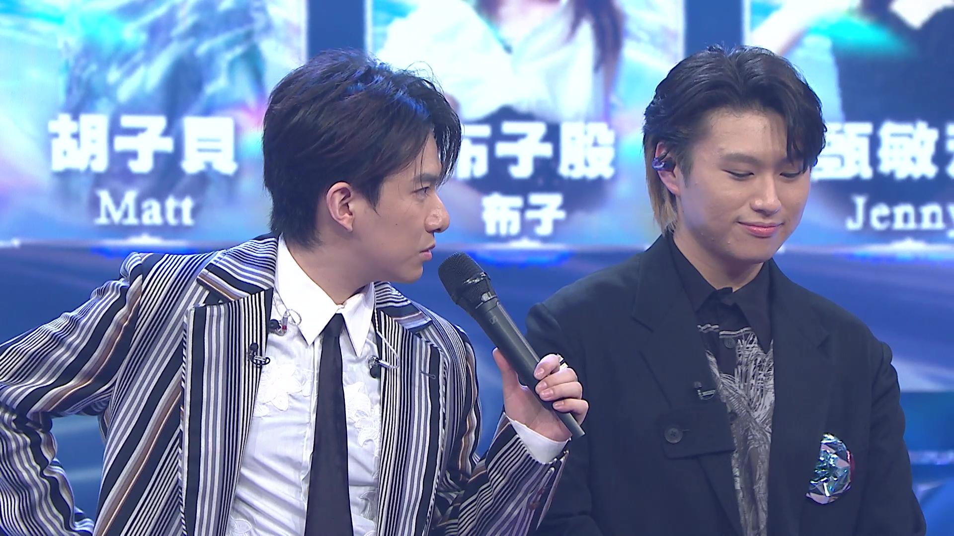 本集其中一個焦點,絕對是兩名男學員Matt及Ryan的「張敬軒Battle」。