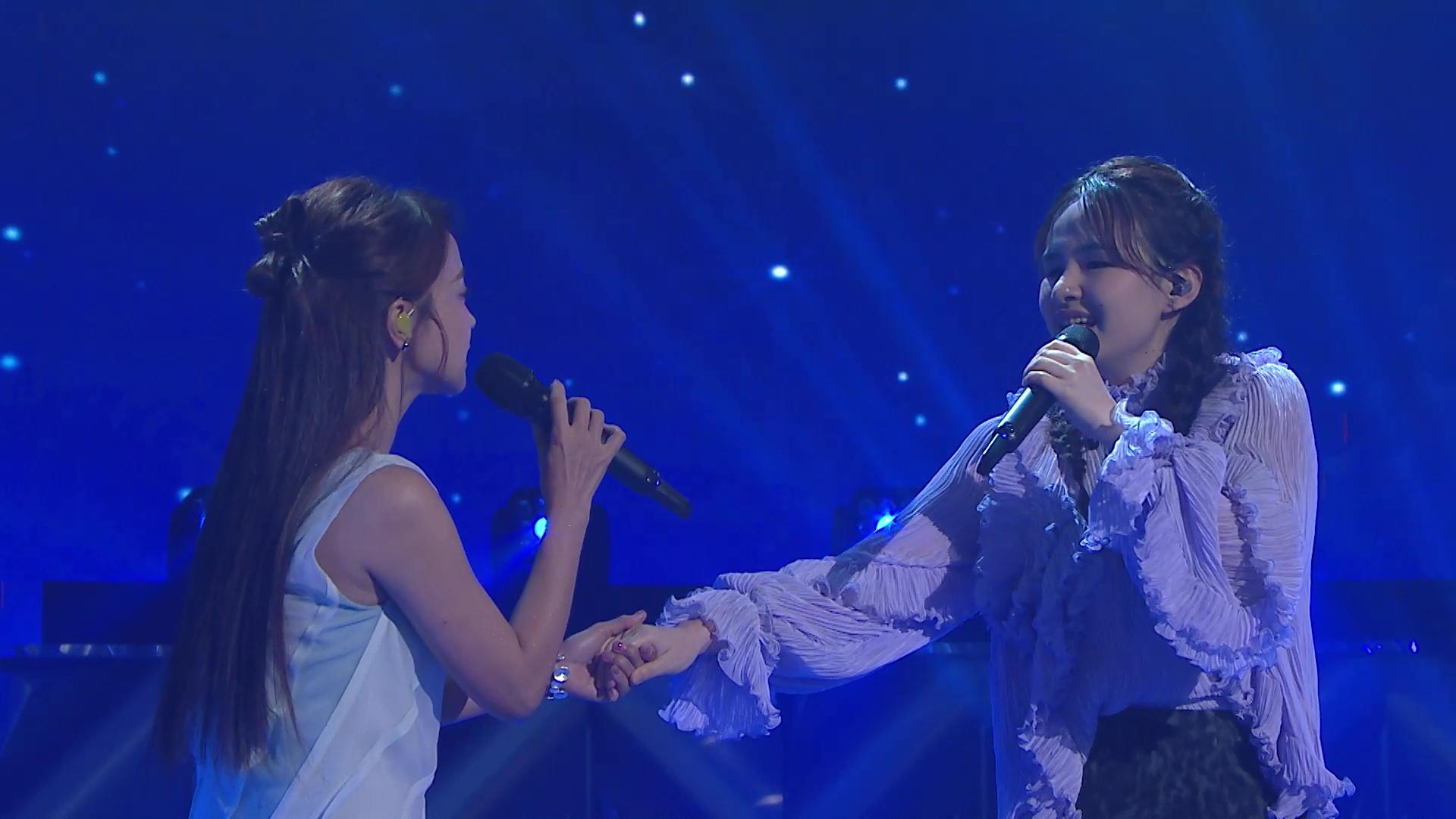 今集搶焦位落在譚耀文組的「靚聲王」蕭凱恩 Michelle聯同糖妹演繹《我的驕傲》。