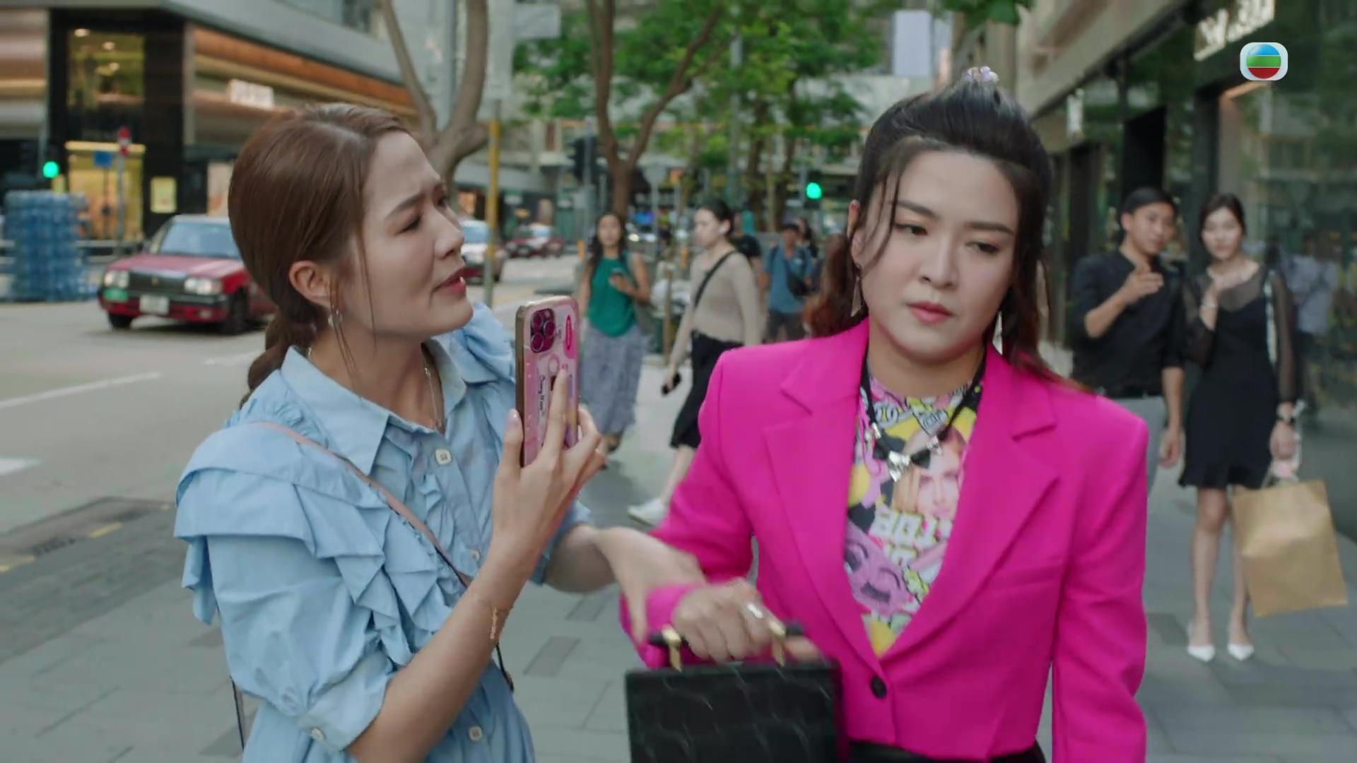 梁敏巧飾演「八婆網紅」阿May。