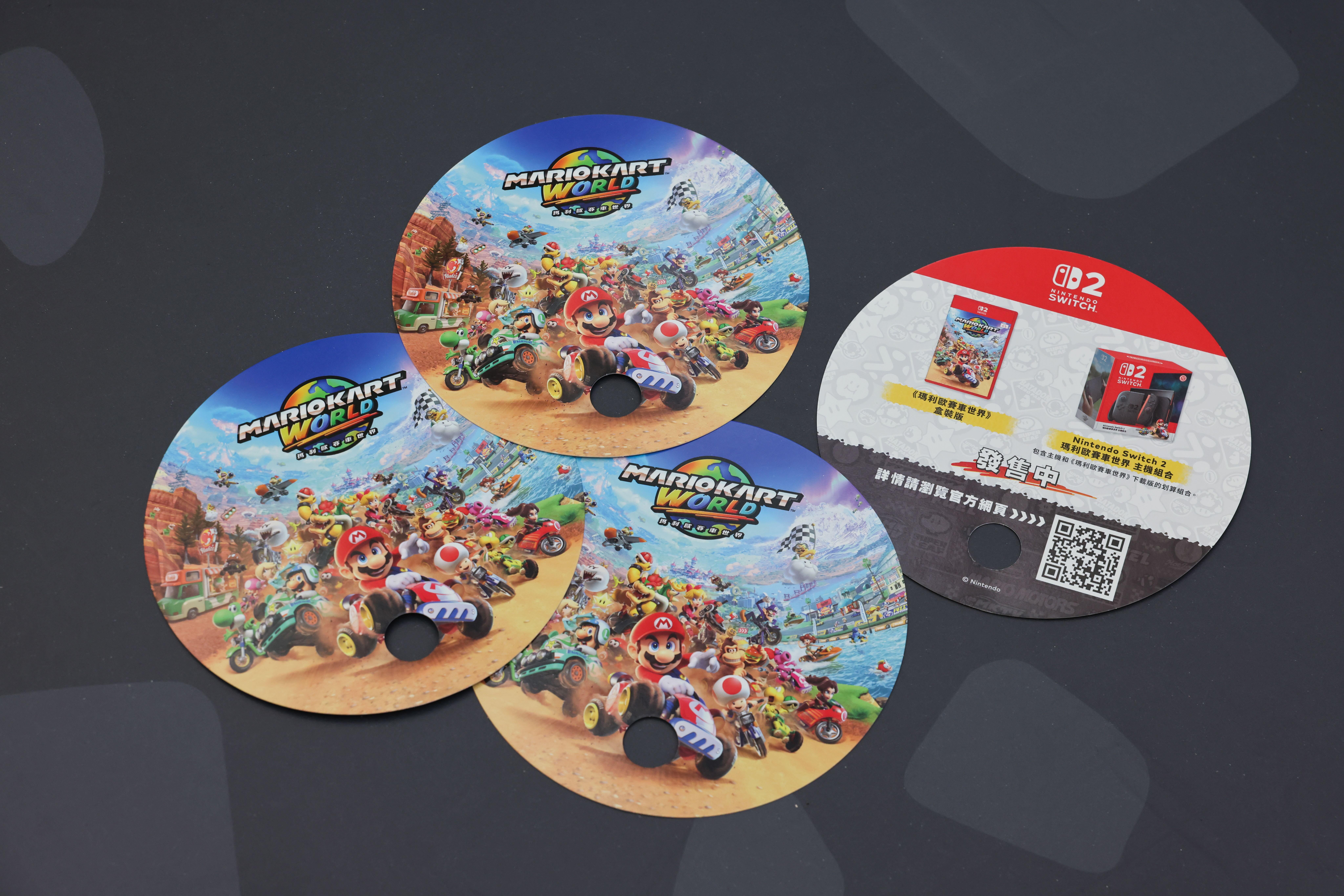 《瑪利歐賽車世界》主題紙扇