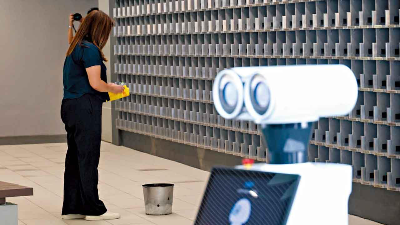 新建成的石門靈灰安置所推行無煙拜祭。