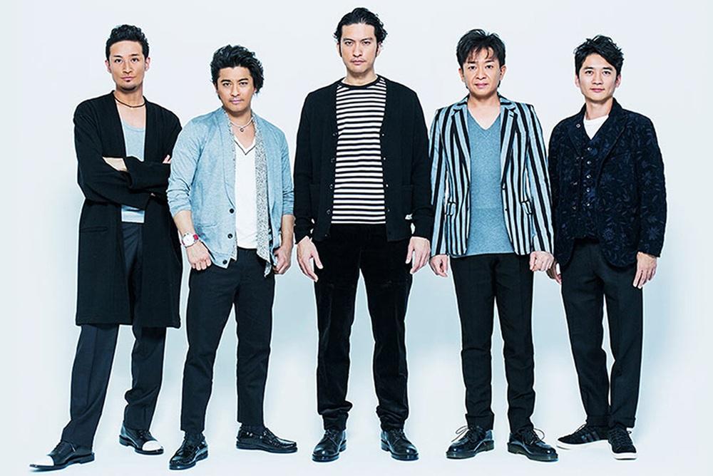 TOKIO由最初的5人變4人,最後變成3人組。