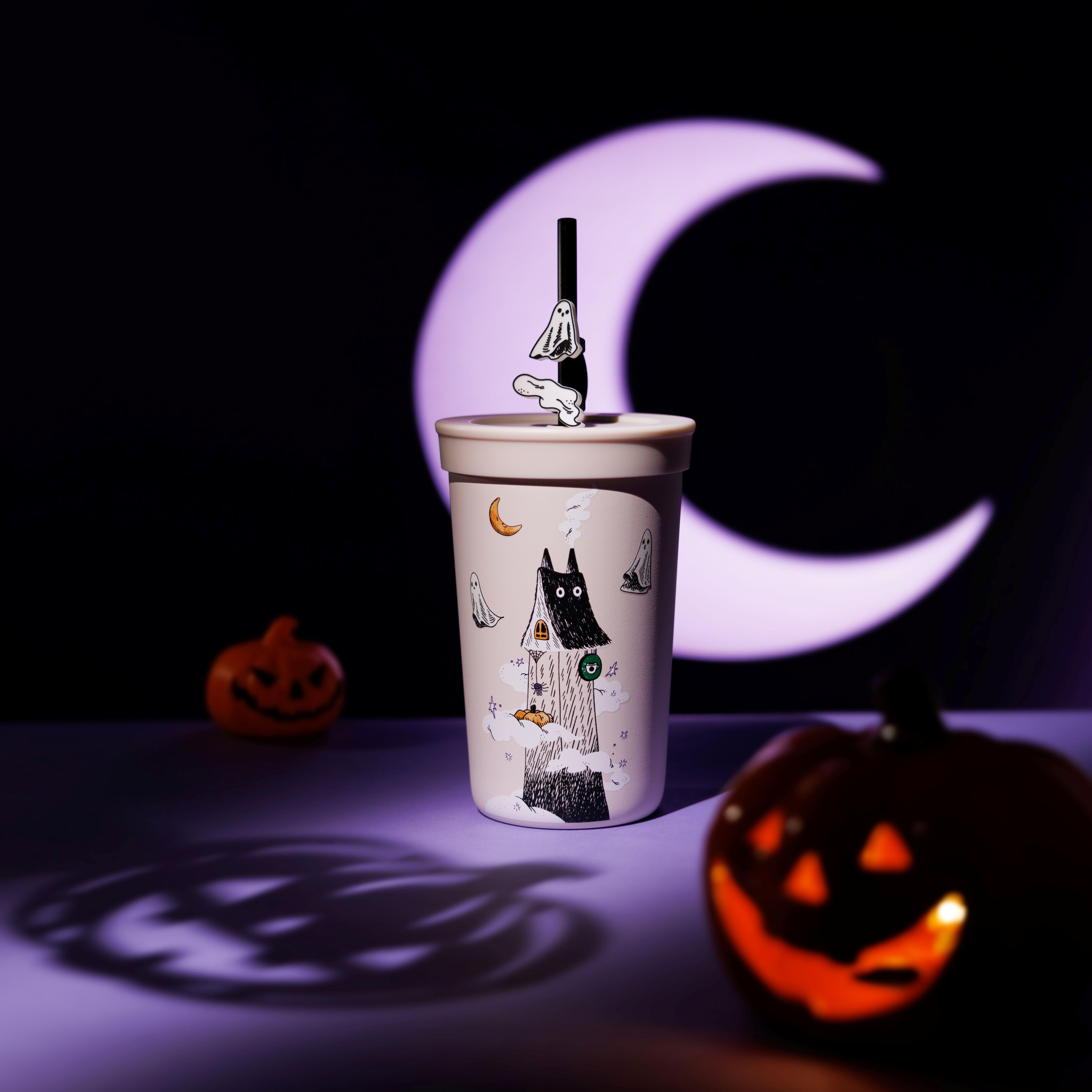 16oz 幽靈咖啡館不鏽鋼凍杯