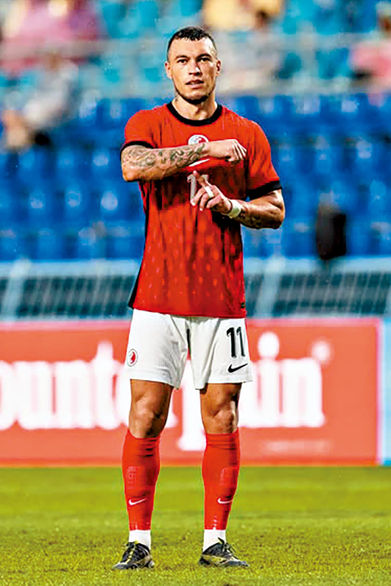 中國香港足球代表隊 艾華頓