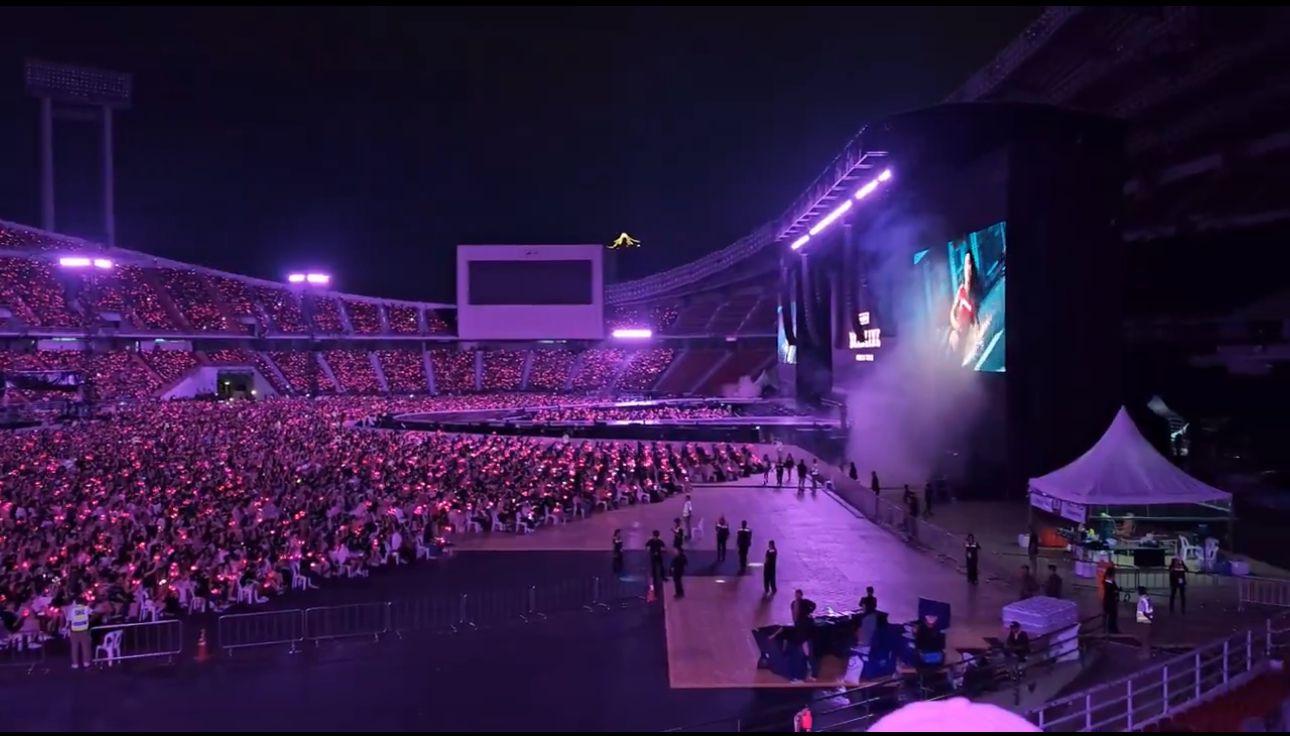 BLACKPINK第二場曼谷演唱會今晚如常舉行。