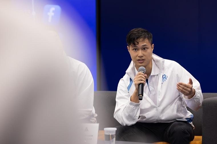 警務處公共關係部社交媒體傳訊組督察陳湛森。