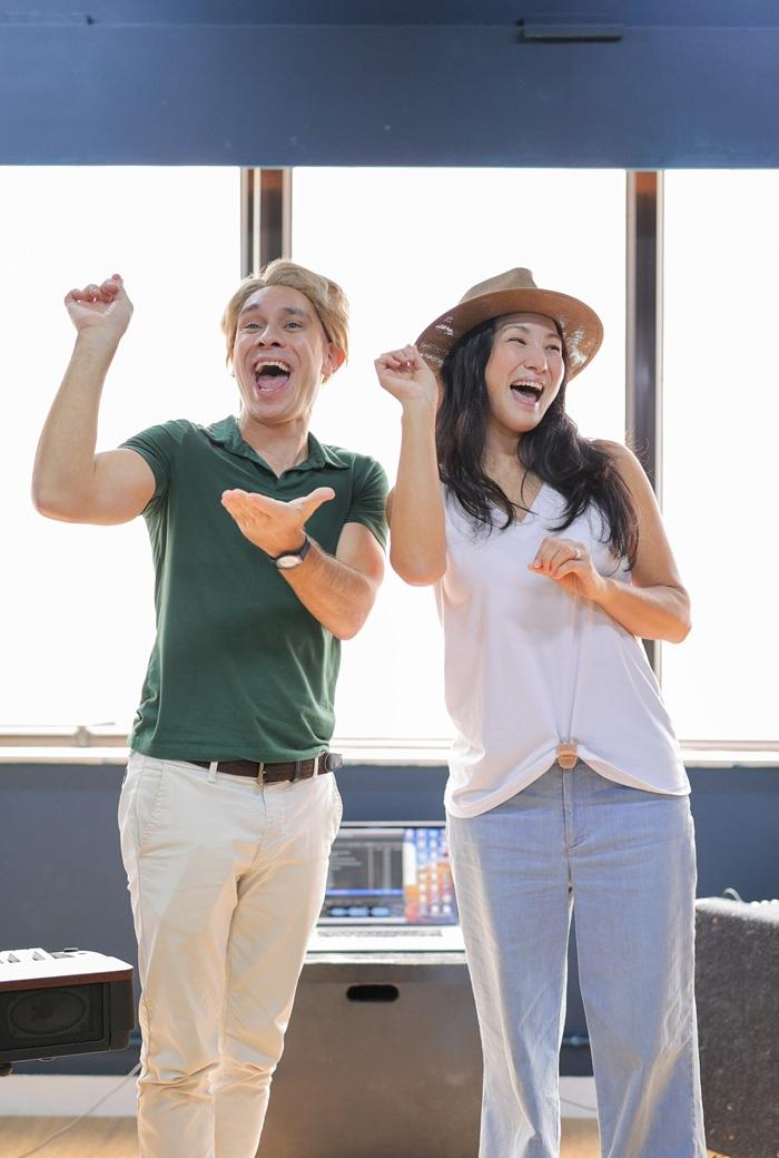 原子鏸在美國不停排練,返到香港冇偷懶繼續練。