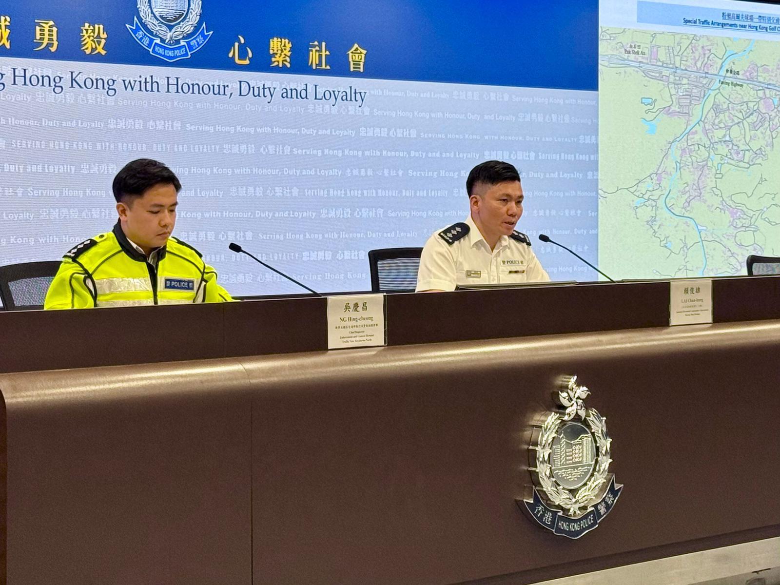 作為十五運會高爾夫球賽項目預演的「領展香港高爾夫球公開賽 2025」,將於本周四起一連四日,在粉錦公路一號粉嶺高爾夫球場舉行。警方估計賽事期間每日約有接近6000人前往觀賽