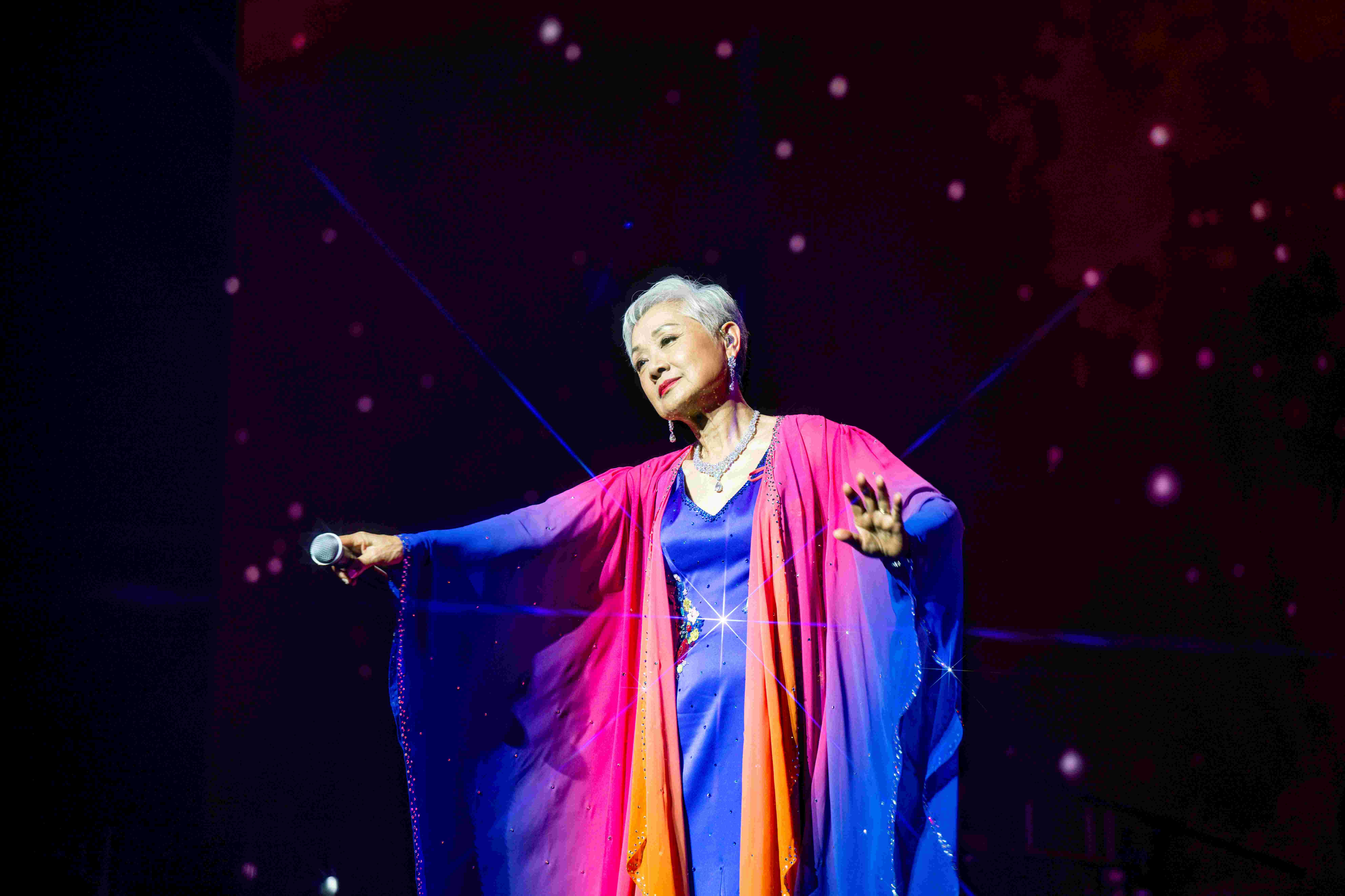 演唱會以「感恩」為主題,透過音樂回顧Frances 55年的音樂旅程、她的音樂人生。