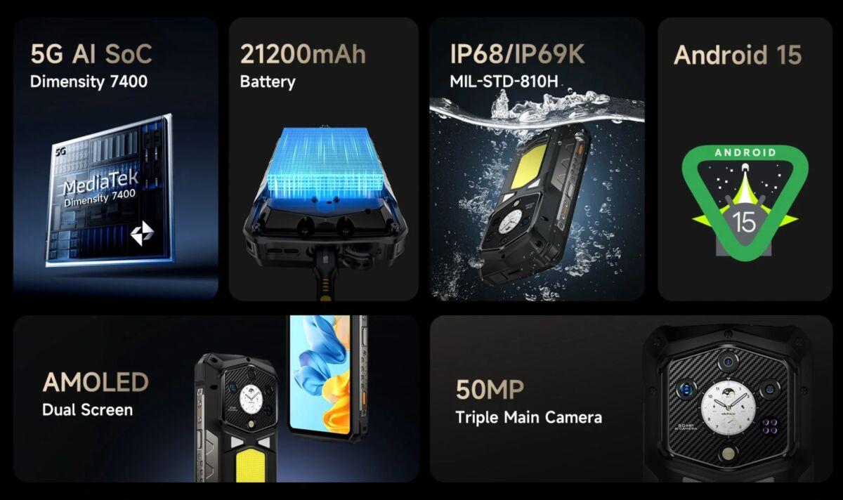 Armor 29 Pro 熱感版搭載與前代旗艦同級的 ThermoVue T2 熱成像傳感器,提供 640 × 512 高解像度熱成像畫面,能於複雜環境中精準捕捉細微溫差。