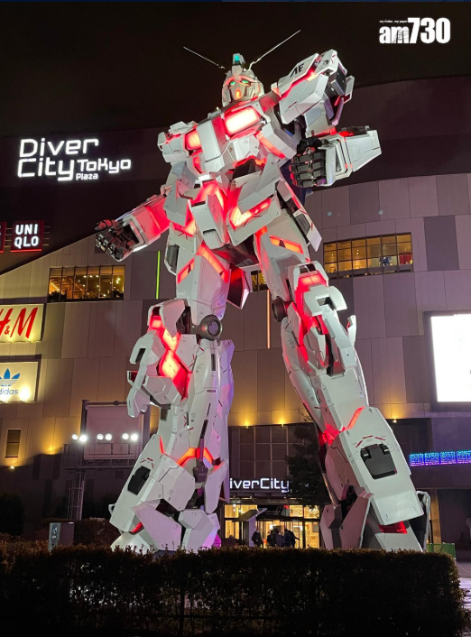 東京台場設有1比1的獨角獸高達立像。(資料圖片/《am730》記者攝)