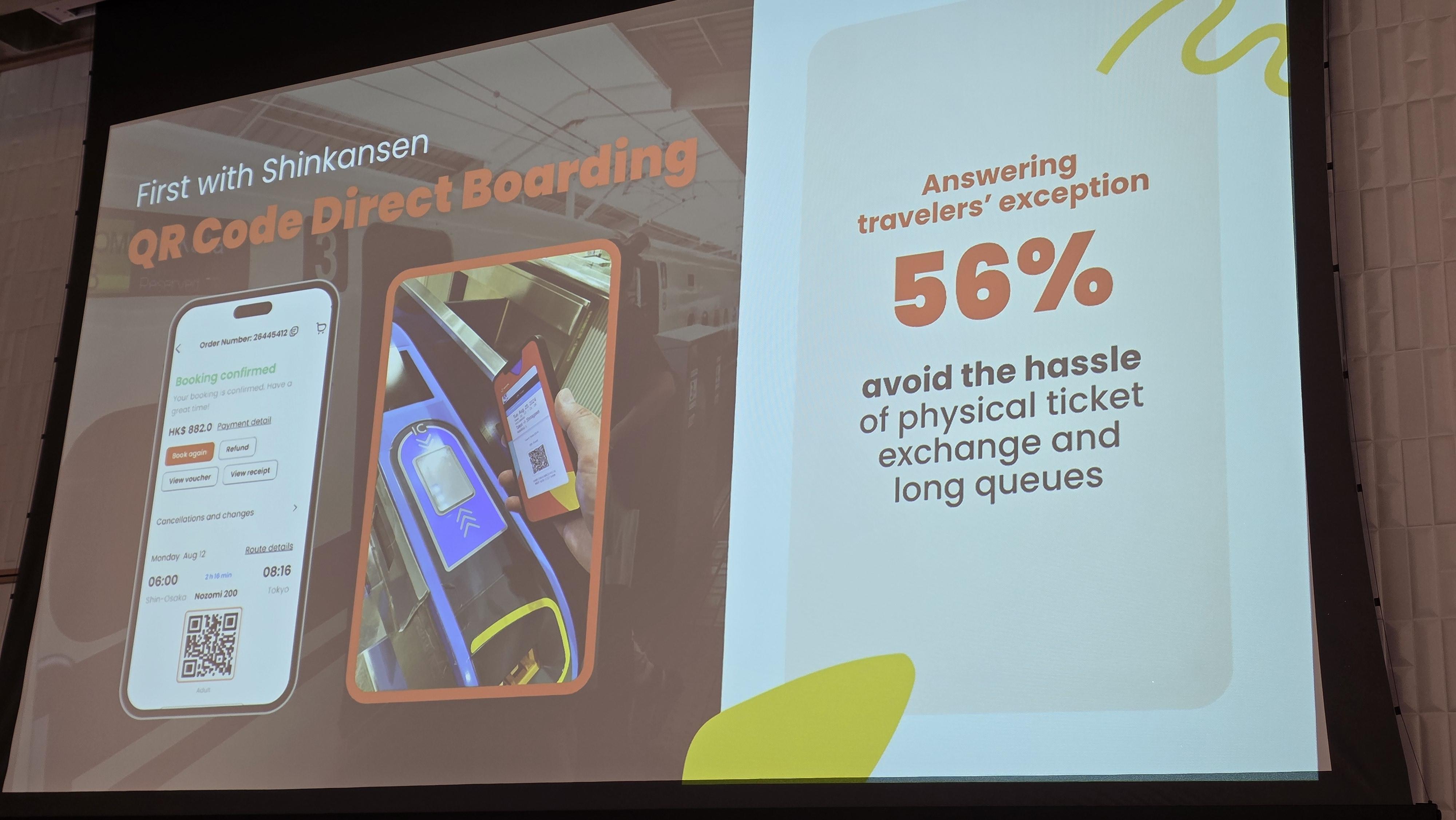 Winnie率先介紹中國深度遊「全私人訂製」服務及新增日本新幹線「彈性火車改期」功能。