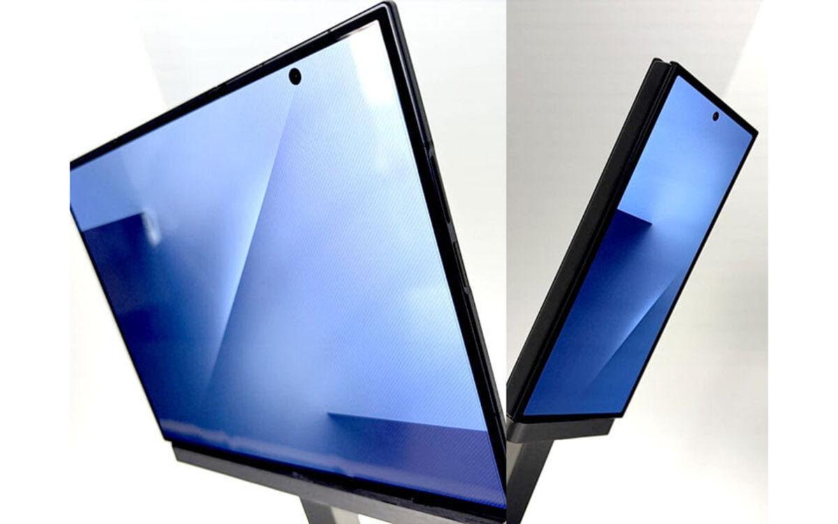 Galaxy Z Trifold 三摺屏手機在韓現身!採內摺合設計