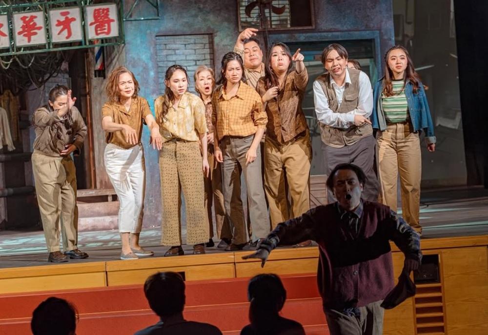 早前在文化中心大劇院參演舞台劇。