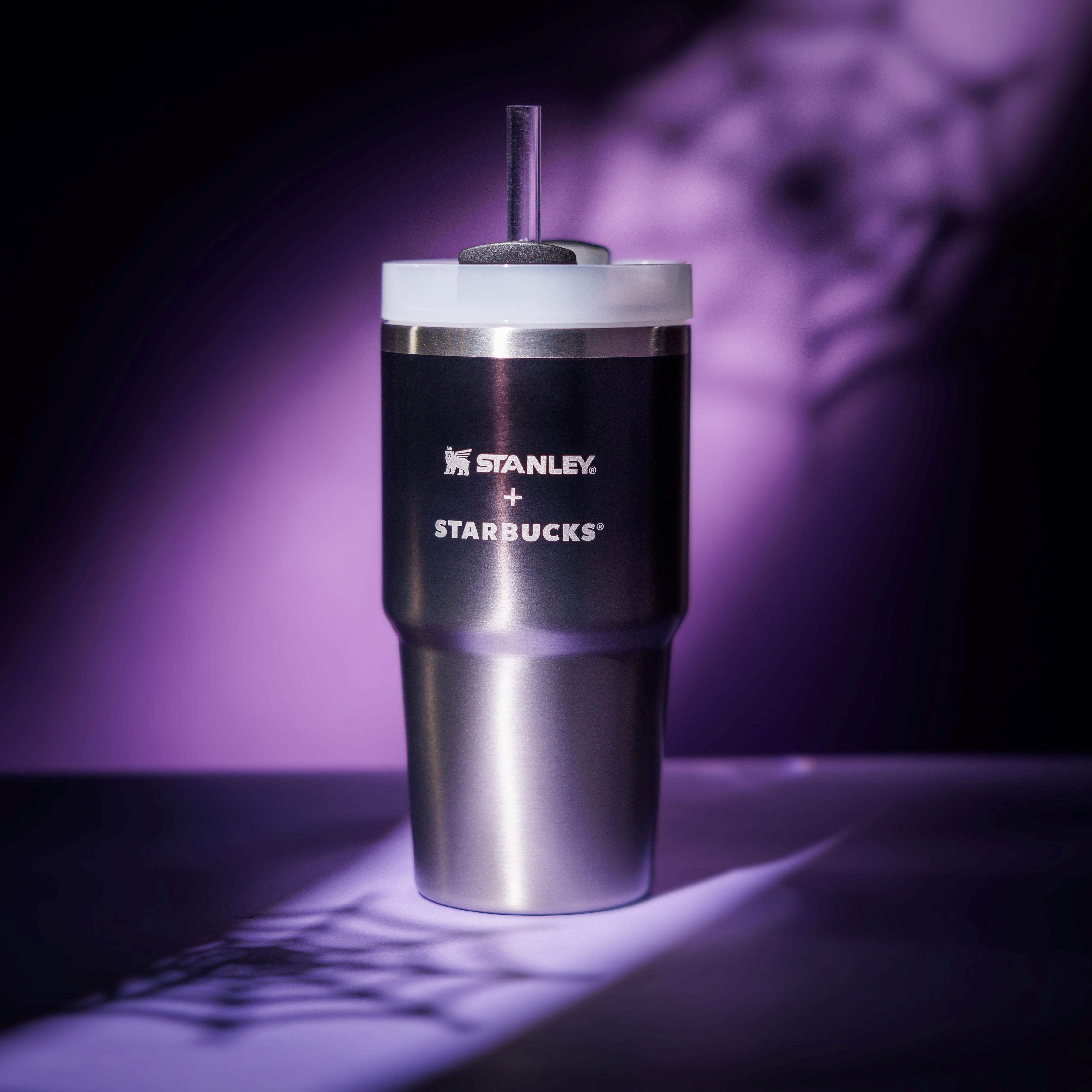 20oz STANLEY X STARBUCKS Ancho 黑漸層不鏽 鋼隨行杯連飲管