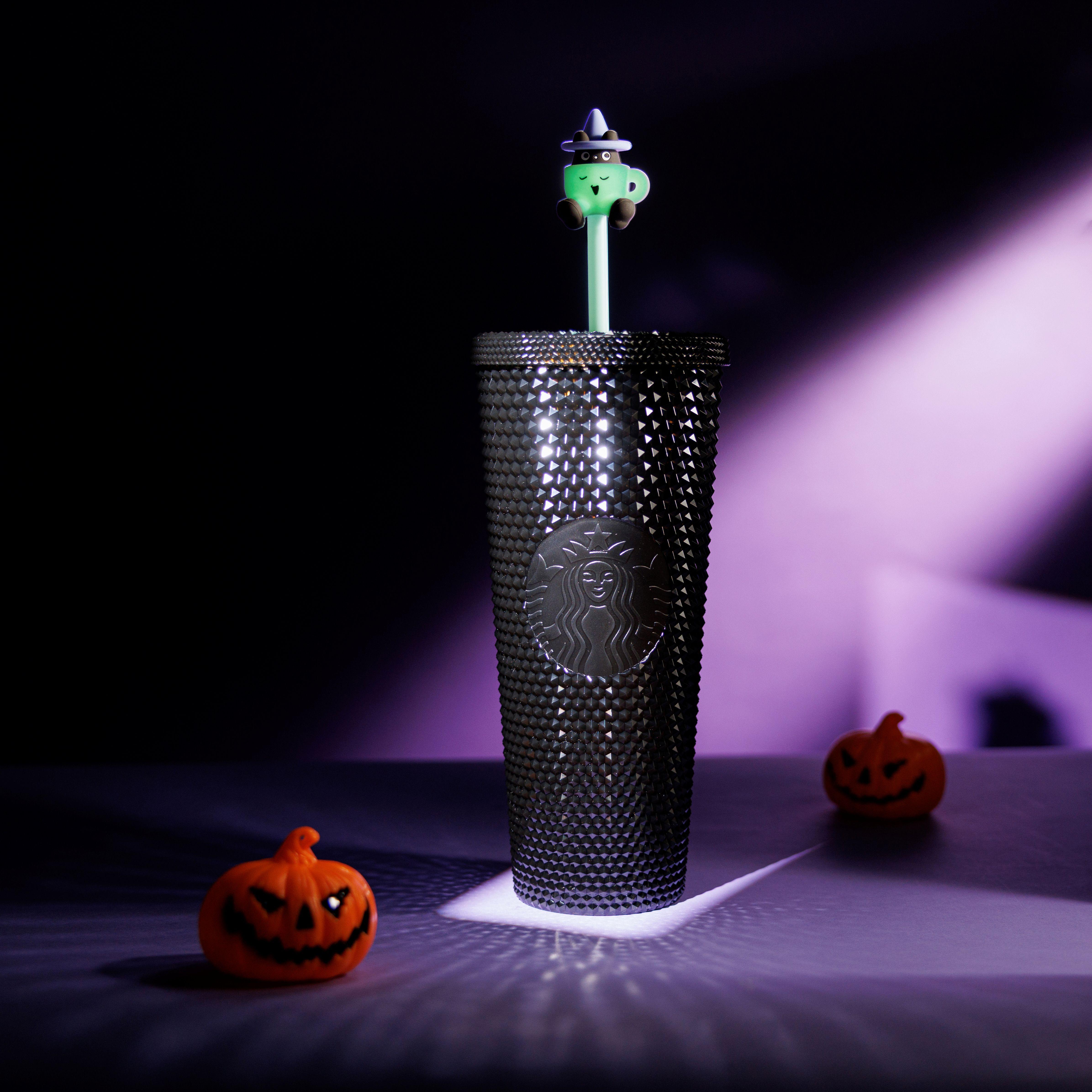 24oz 夜光女巫黑貓凍杯