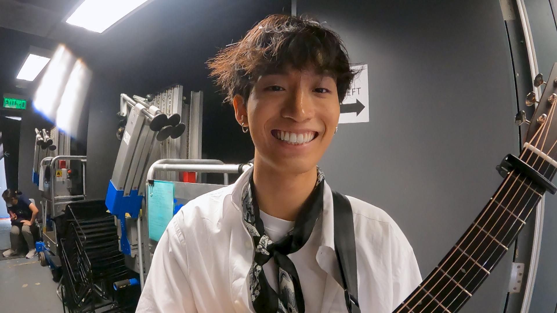 25號參賽者Chester 覺得自己的Selling Point是棚牙。