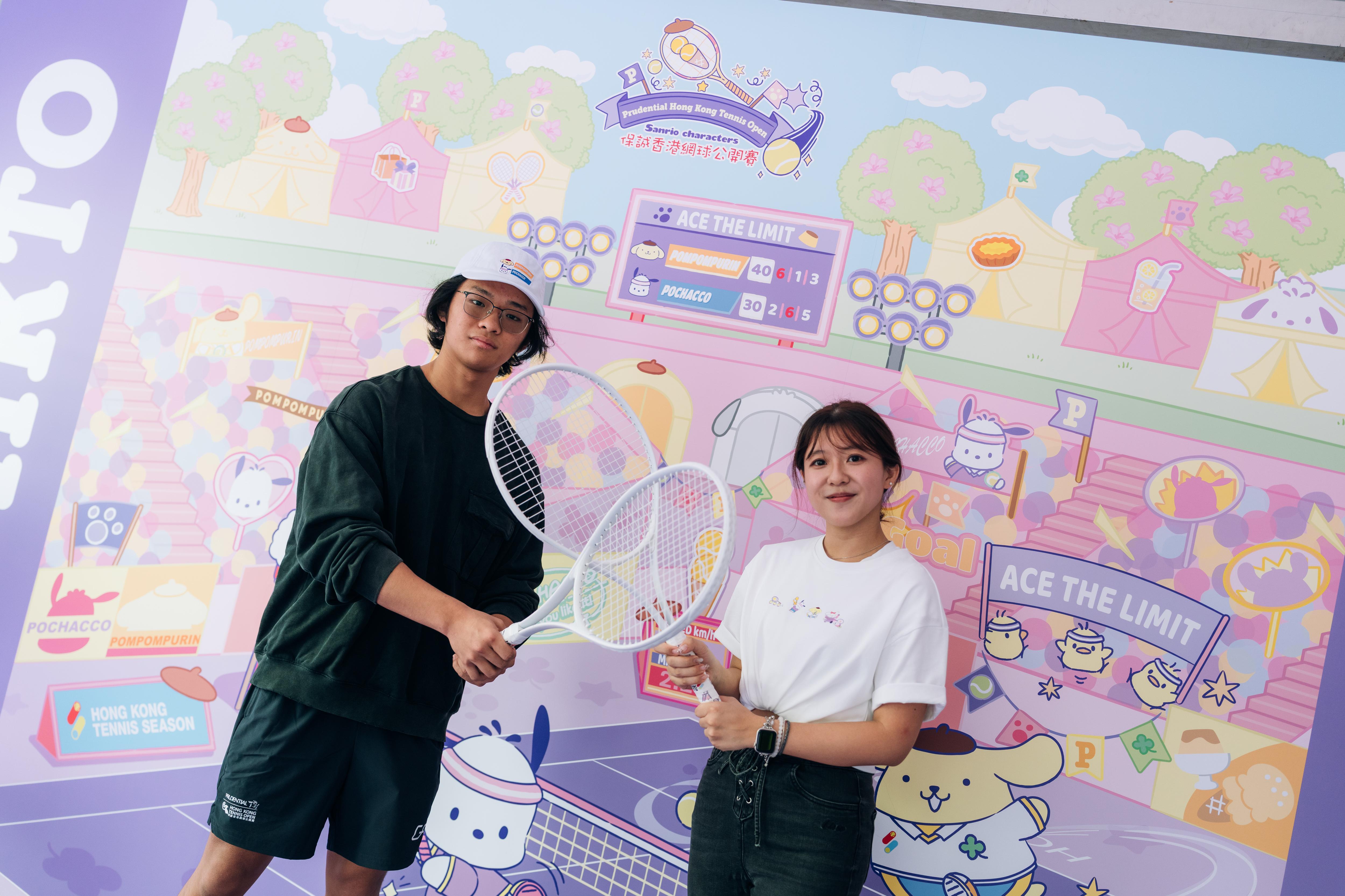 Sanrio characters打卡位