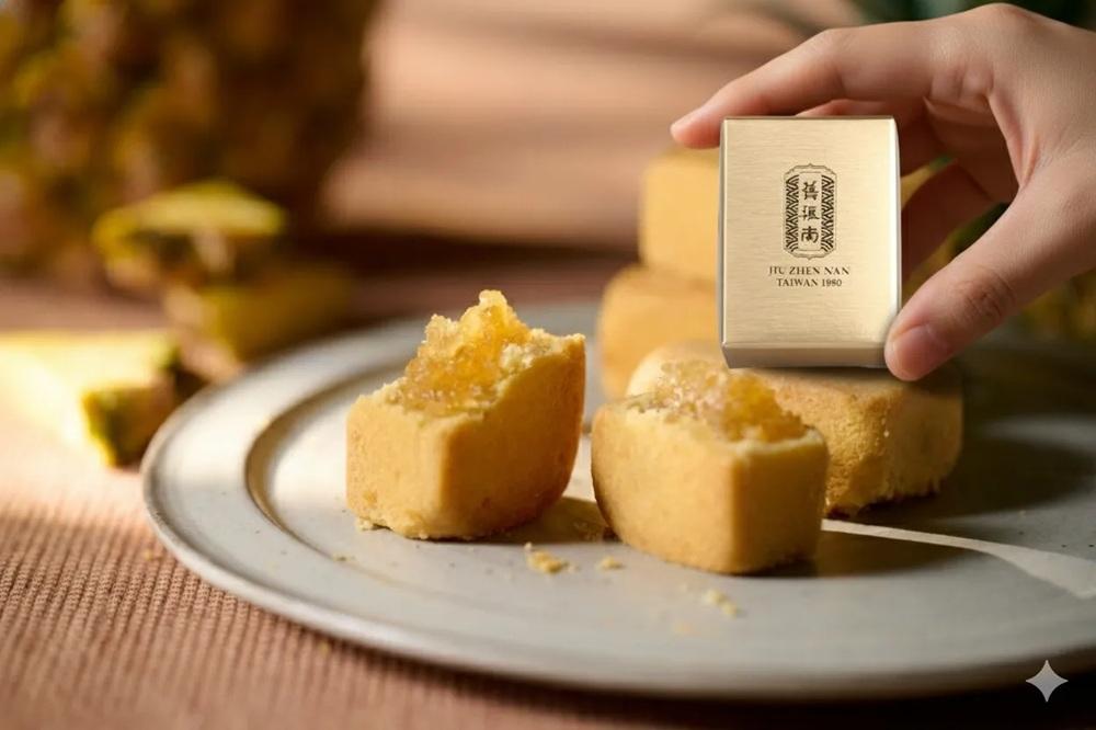 舊振南大熱的「小金磚」鳳梨酥在官網感激Rose。