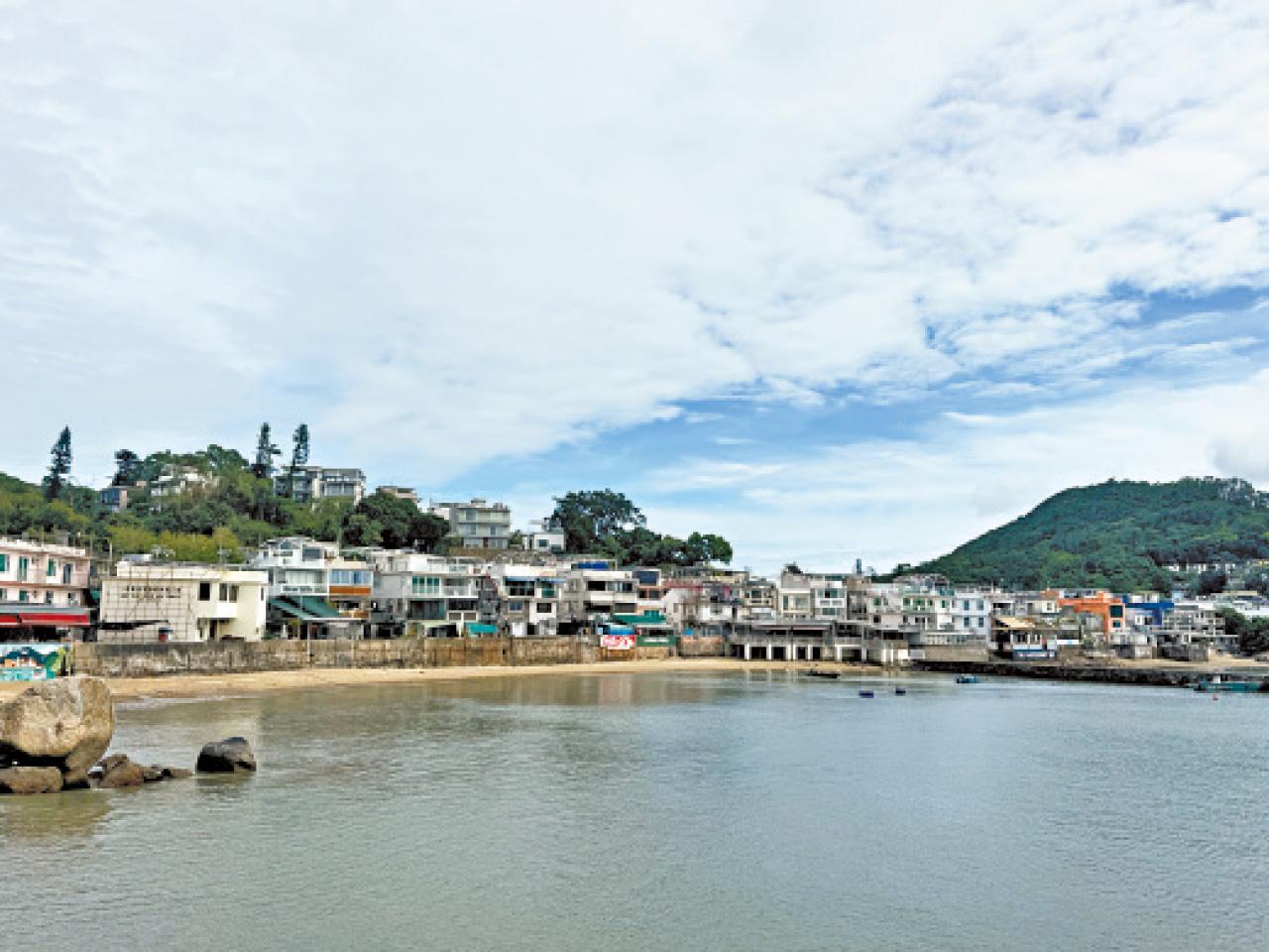 梁百行 南丫島