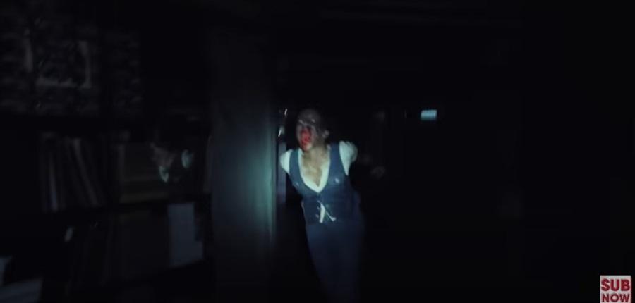 喪屍狂追商場內一對情侶。