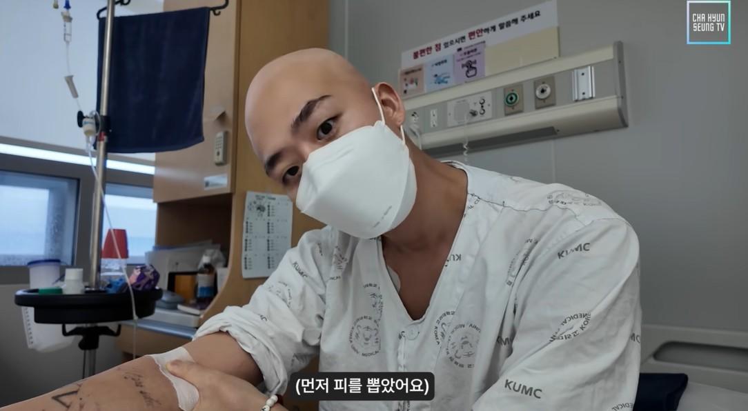 每日抽血檢測細胞等指數。