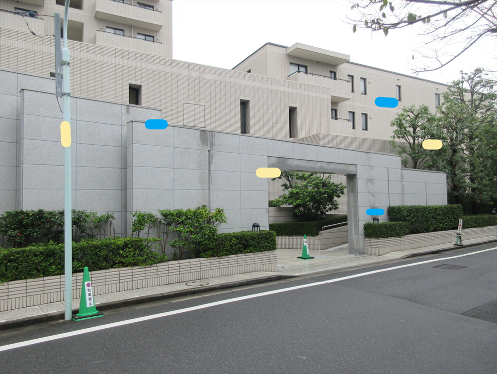 據聞是米倉位於高級地段西麻布的寓所。