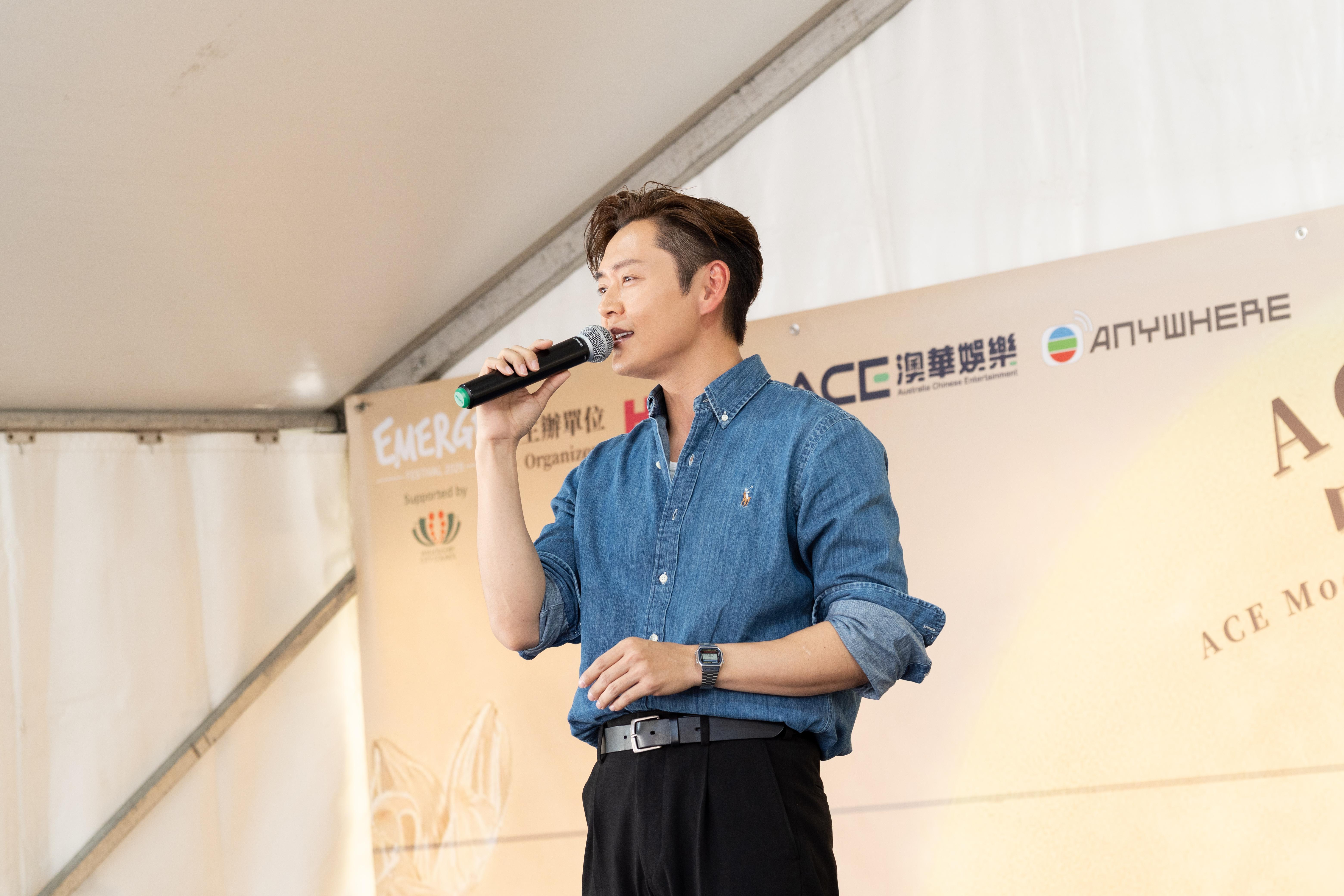 張振朗在澳洲參與一連三場中秋系列活動。