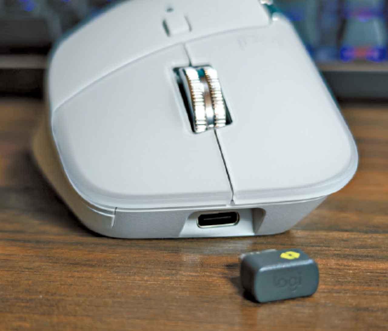 升級至USB-C Bolt接收器,配對快速穩定。