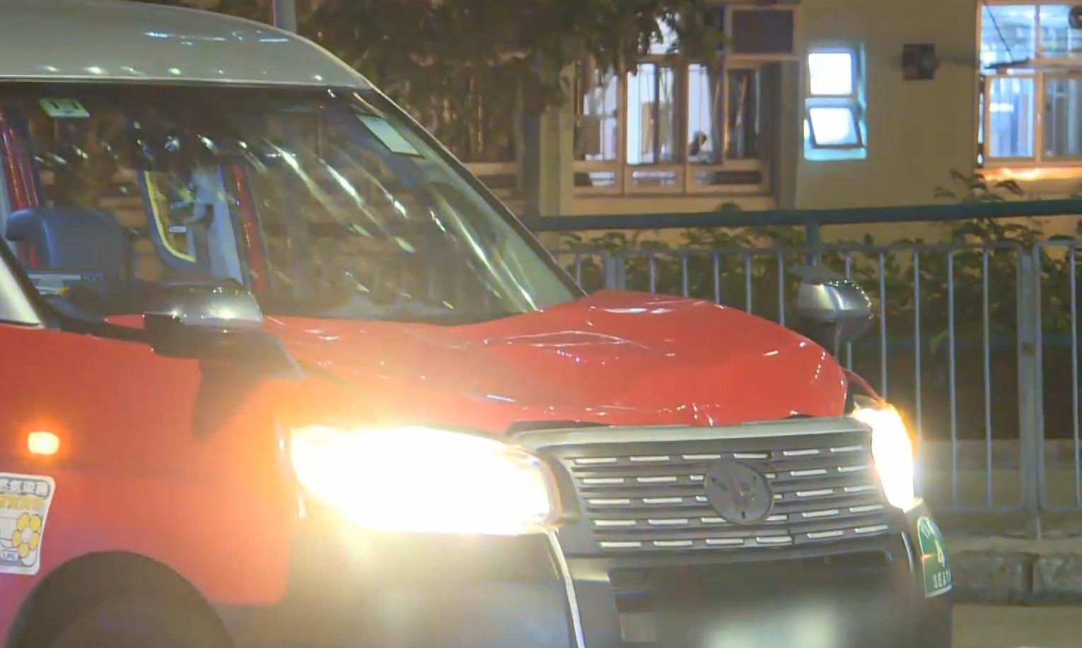 秀茂坪發生致命交通意外。(有線電視新聞截圖)