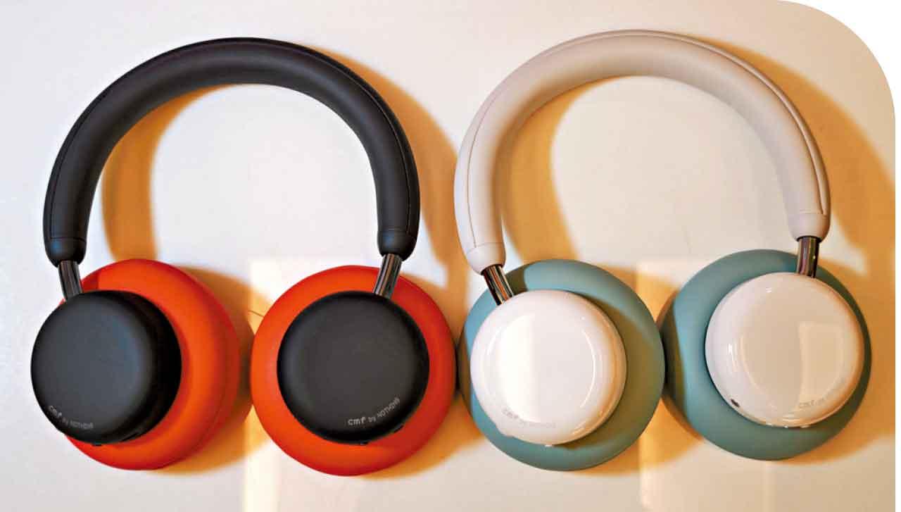 只須輕輕扭下耳罩即可隨時換色。