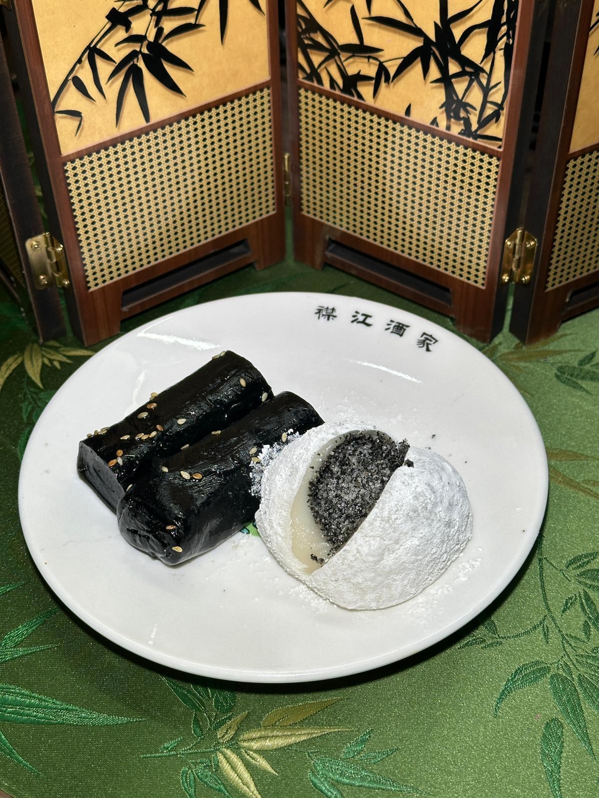 最近和民豐合作,在忘不了套餐的甜品項目供應民豐的爆餡糯米糍。(Eric提供照片)