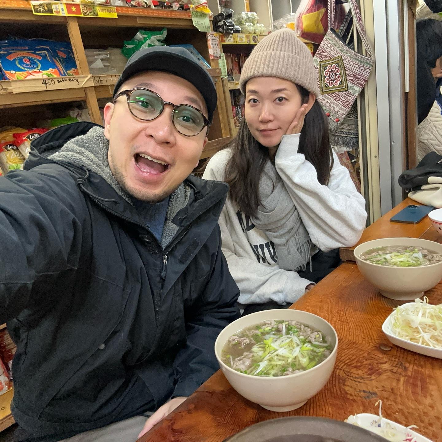 百萬YouTuber大J(Jason)與日本籍太太Mai。