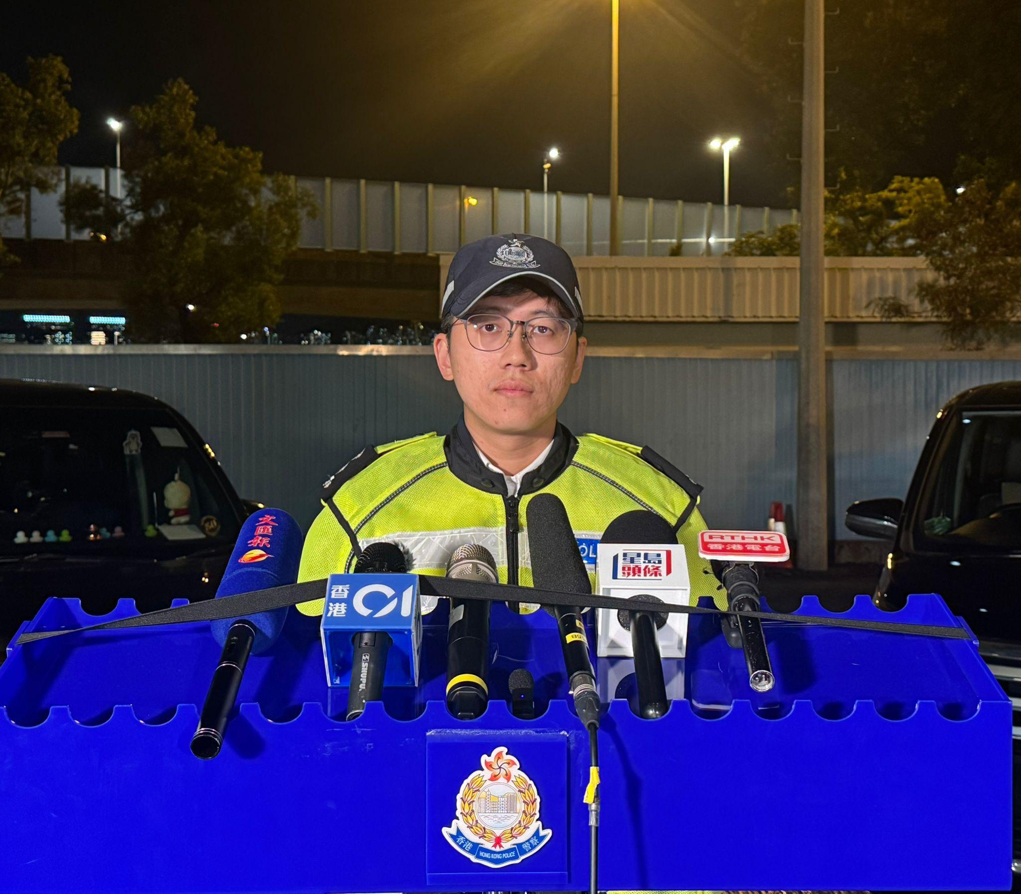 警方在行動中拘捕2名司機。