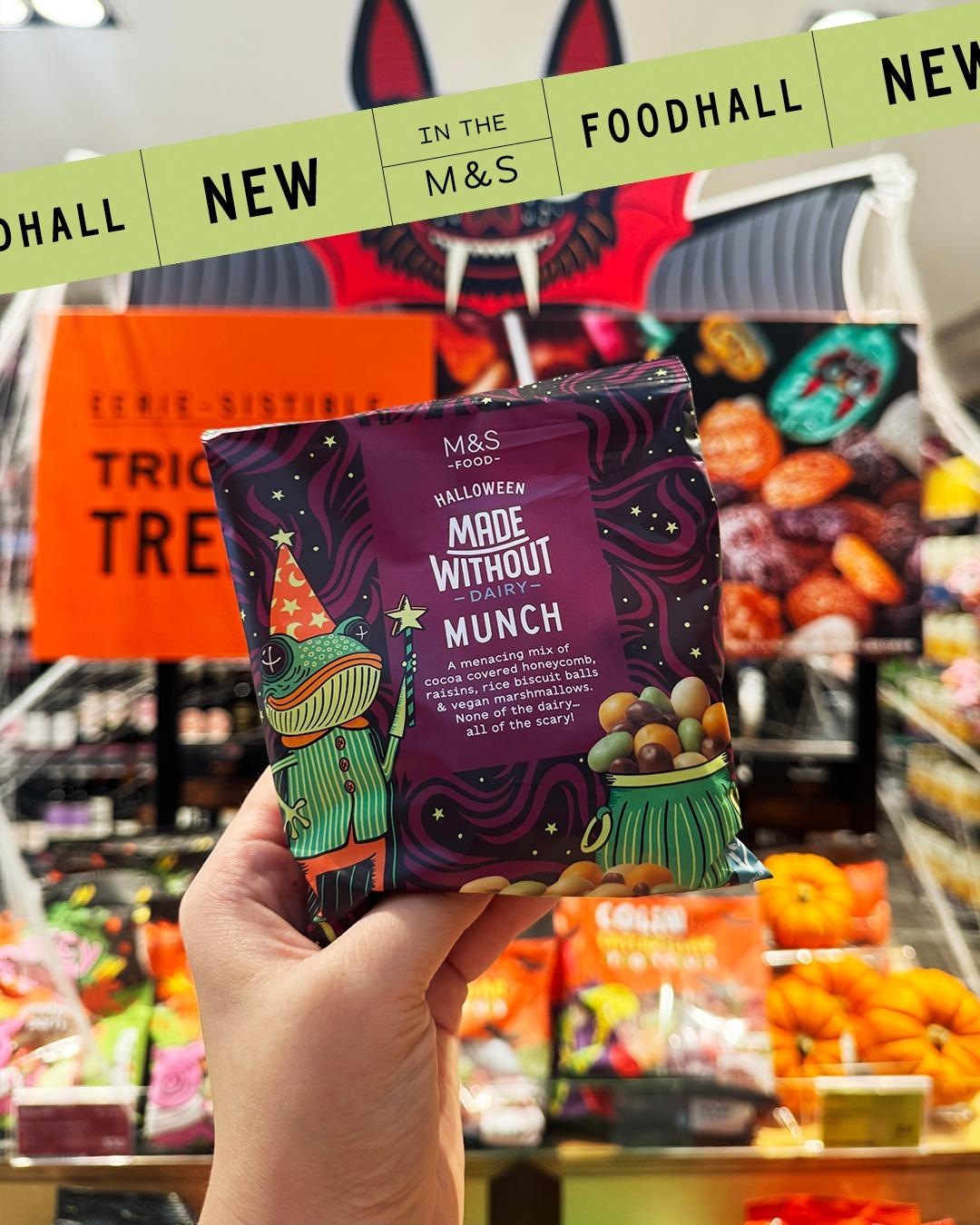馬莎新品:萬聖節不含奶類什錦脆脆